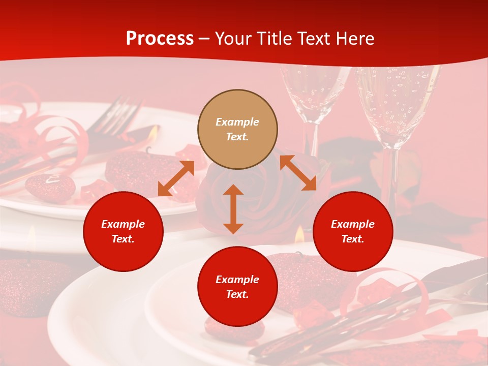 Beautiful Plate Party PowerPoint Template