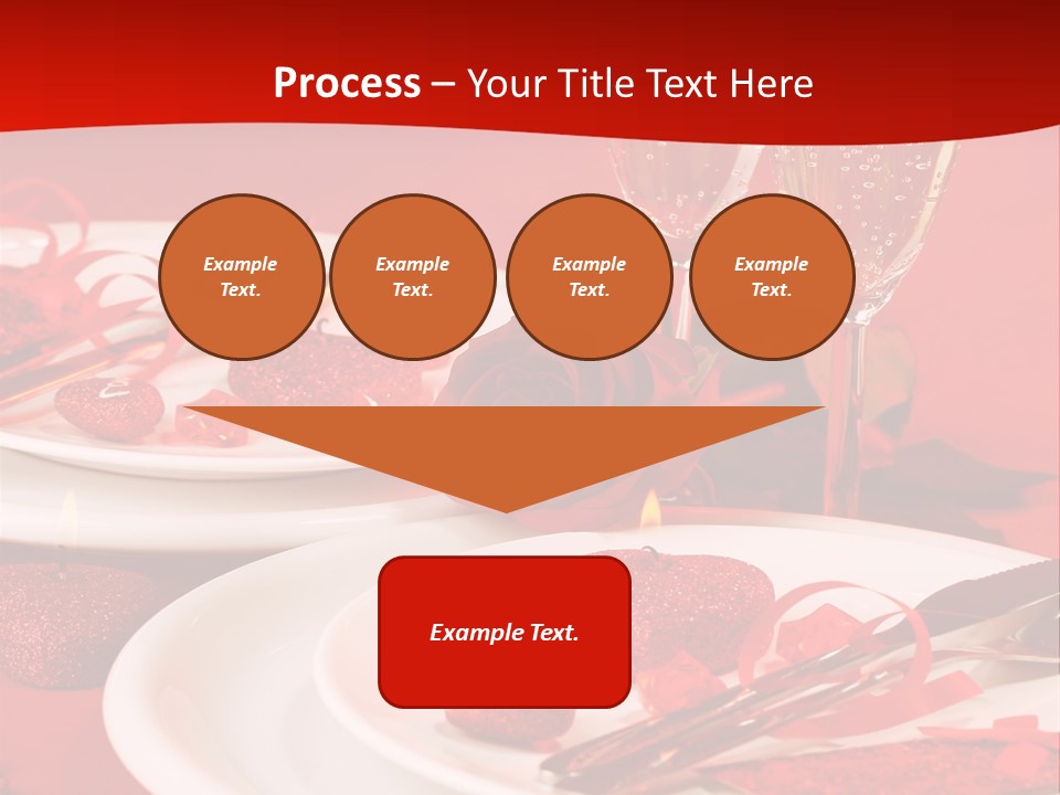 Beautiful Plate Party PowerPoint Template