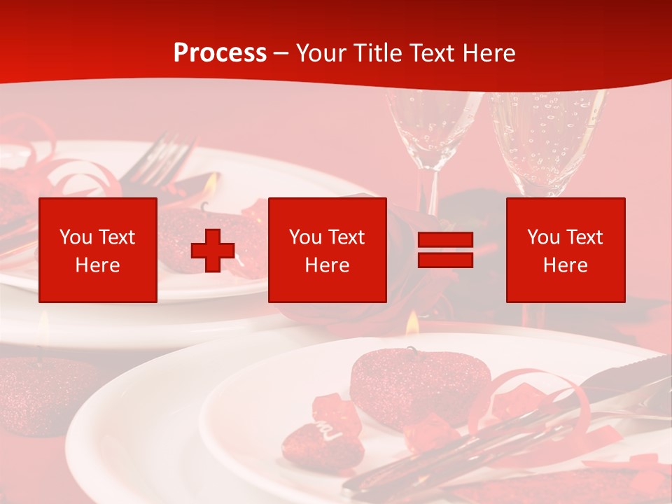 Beautiful Plate Party PowerPoint Template