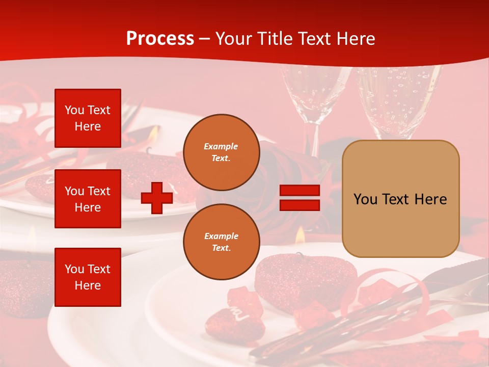 Beautiful Plate Party PowerPoint Template