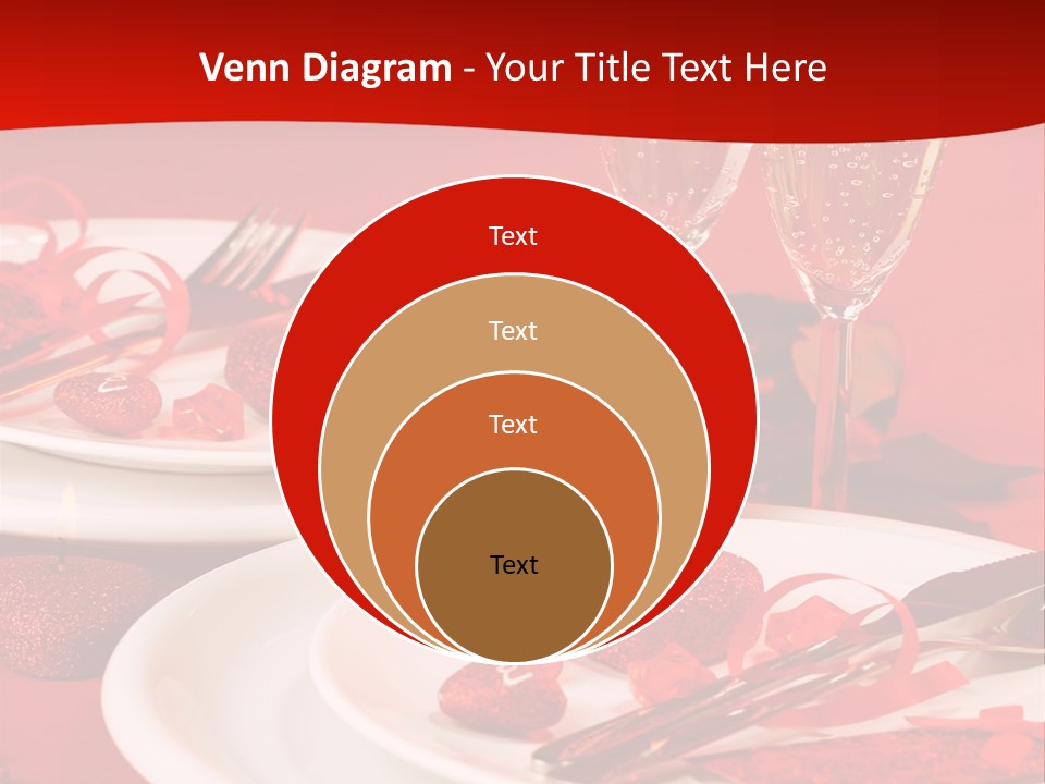 Beautiful Plate Party PowerPoint Template