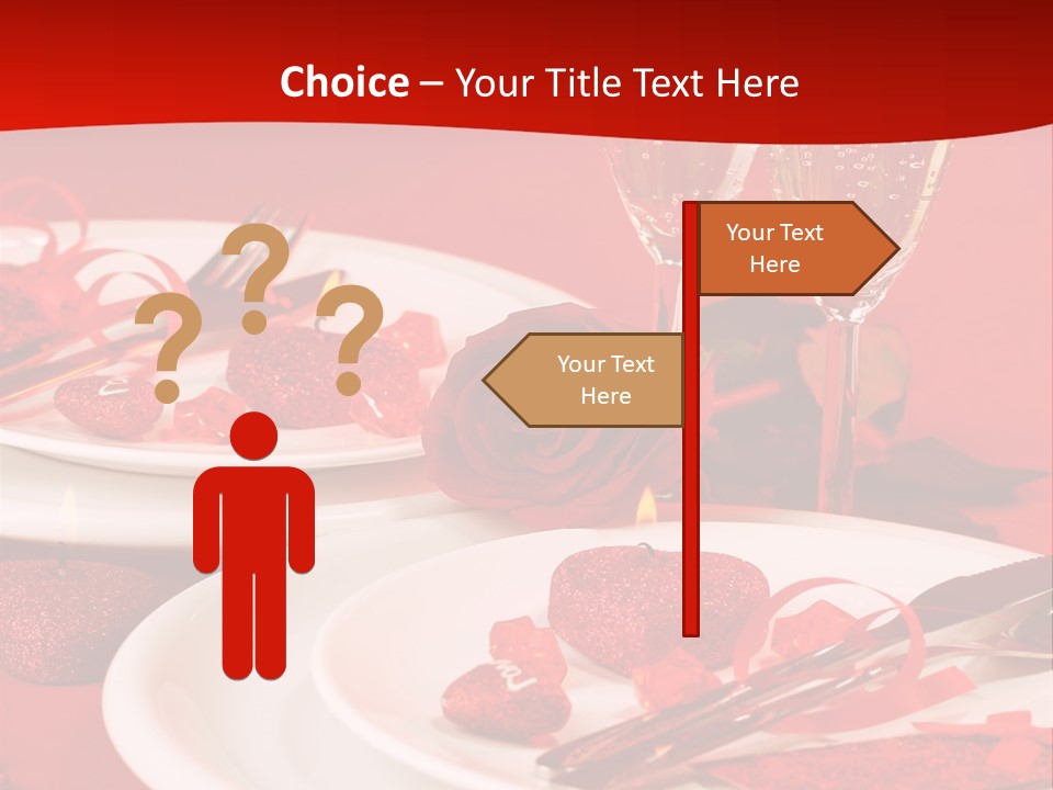 Beautiful Plate Party PowerPoint Template