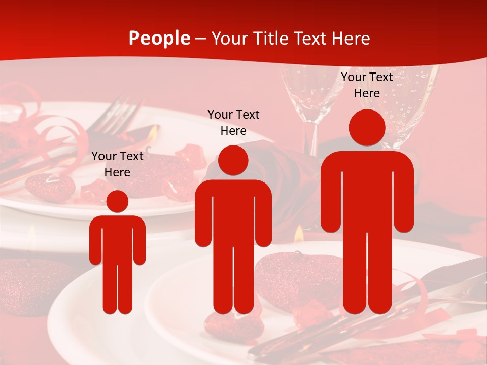 Beautiful Plate Party PowerPoint Template