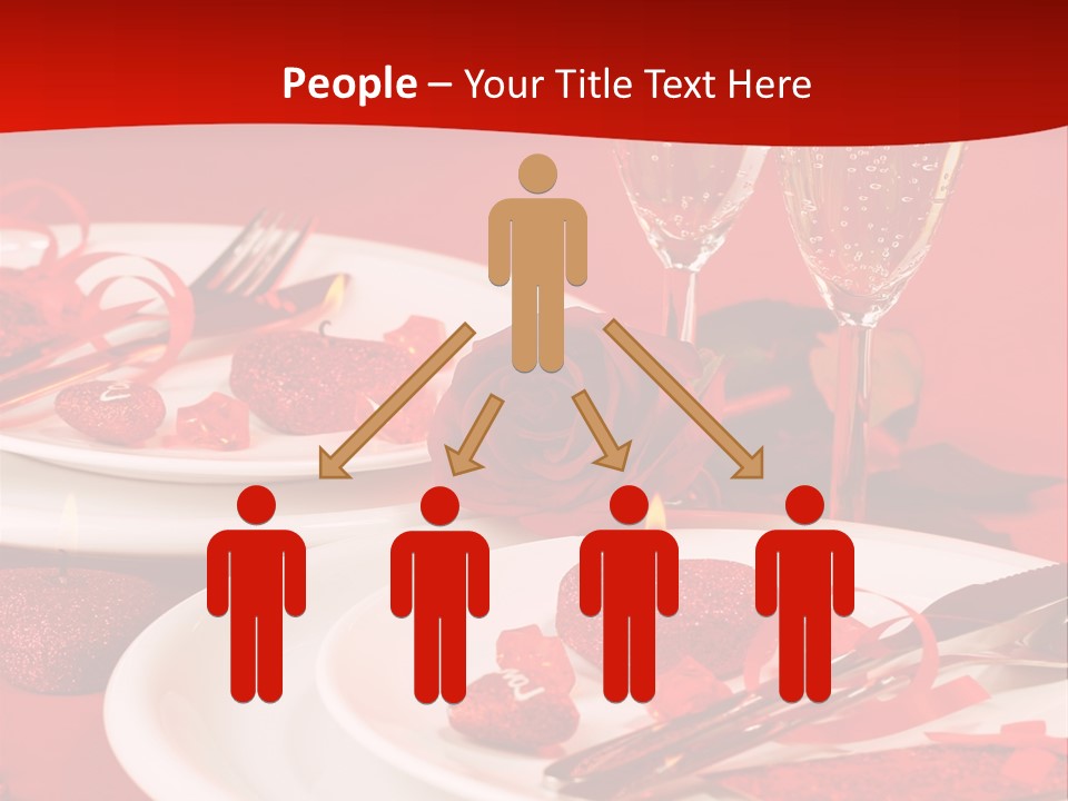 Beautiful Plate Party PowerPoint Template