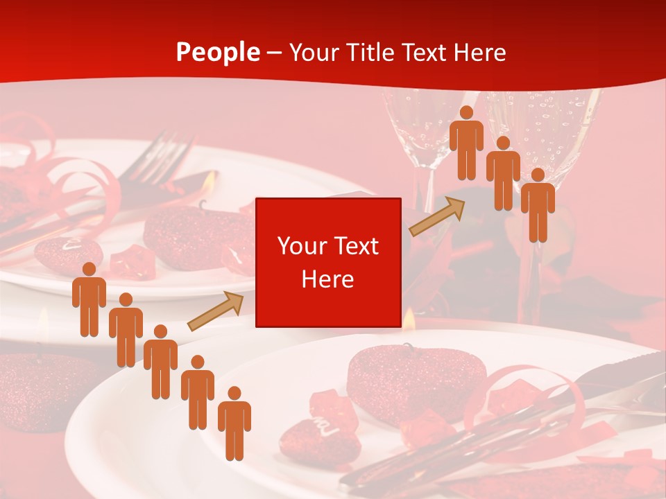 Beautiful Plate Party PowerPoint Template