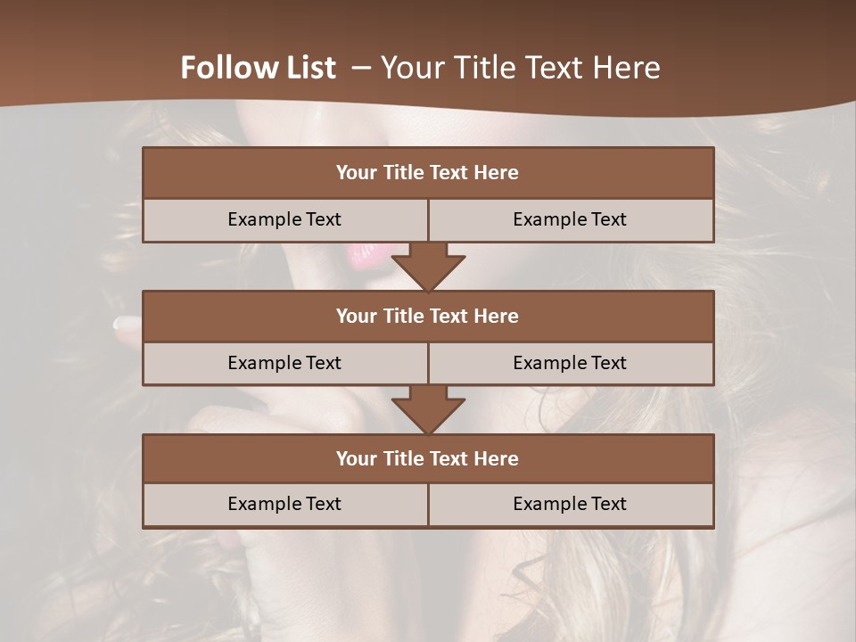 Floral Beautiful Fantasy PowerPoint Template