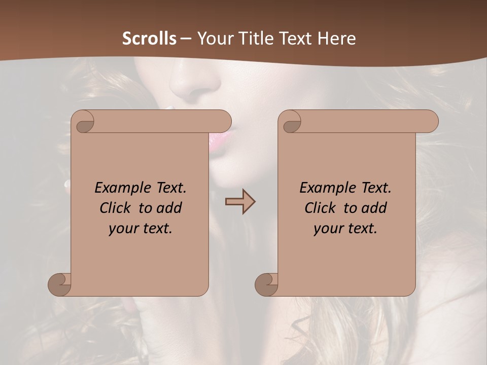 Floral Beautiful Fantasy PowerPoint Template