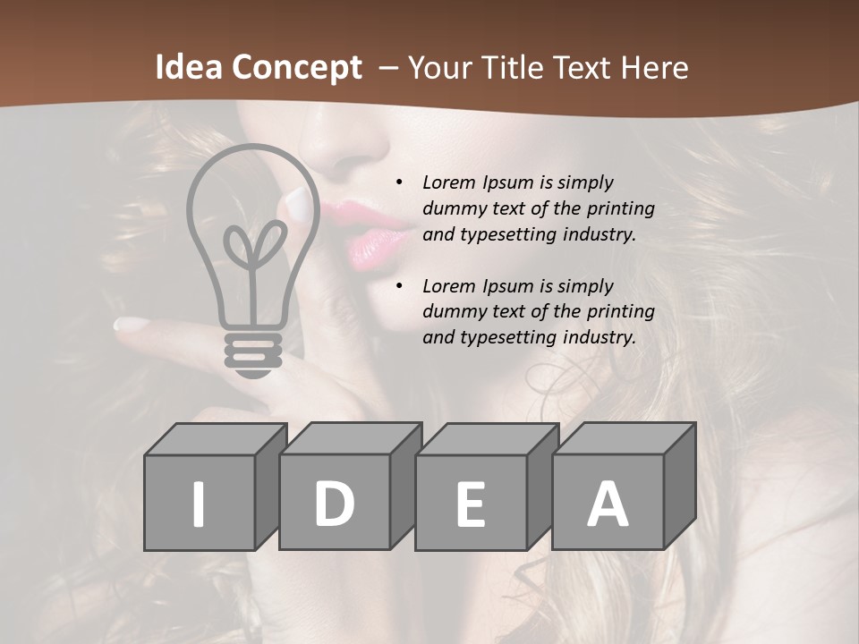 Floral Beautiful Fantasy PowerPoint Template