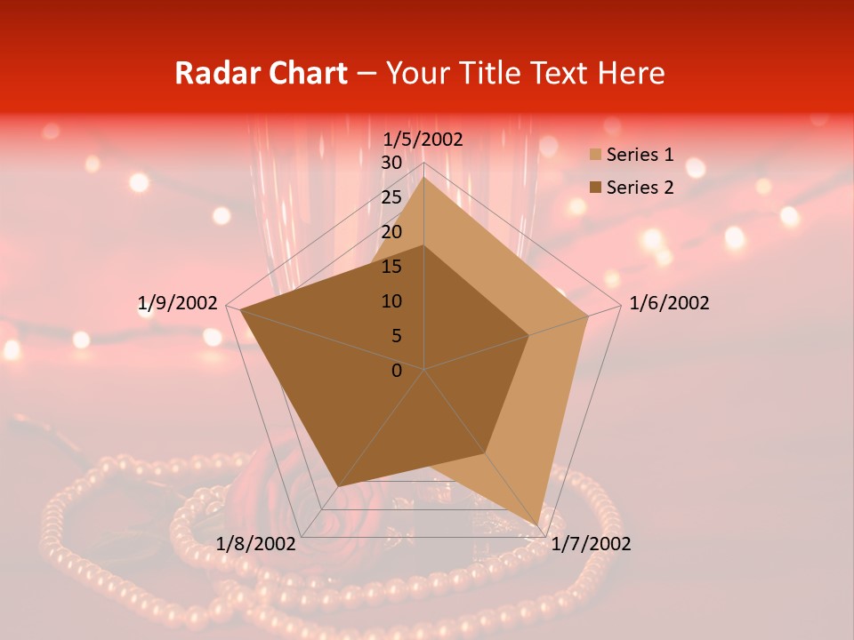 Red Accessories White PowerPoint Template