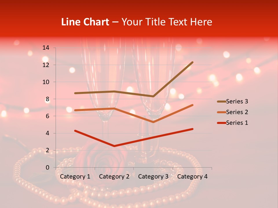 Red Accessories White PowerPoint Template