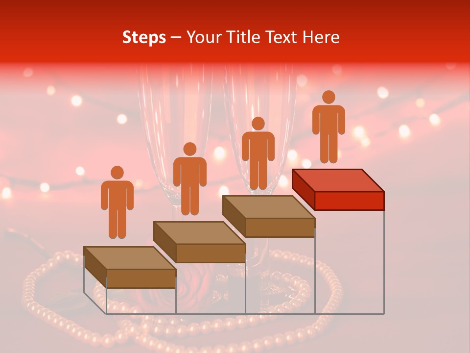 Red Accessories White PowerPoint Template
