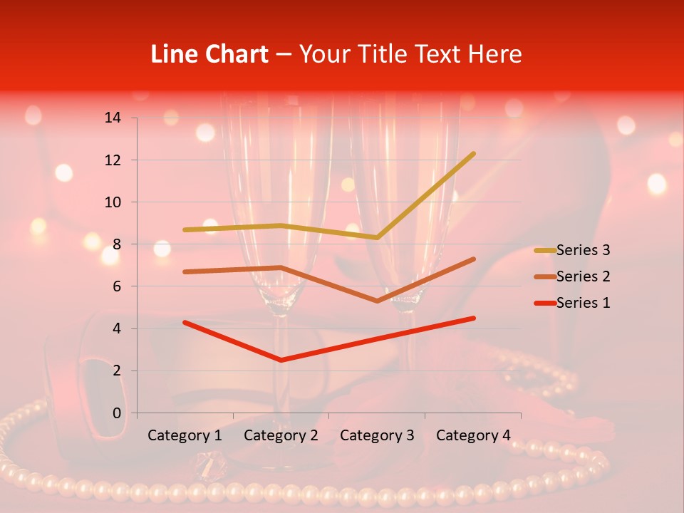 Shoe Pearls Female PowerPoint Template