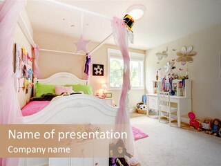 Kid Project Room PowerPoint Template