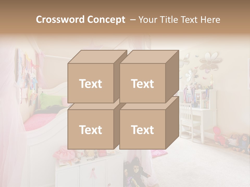 Kid Project Room PowerPoint Template
