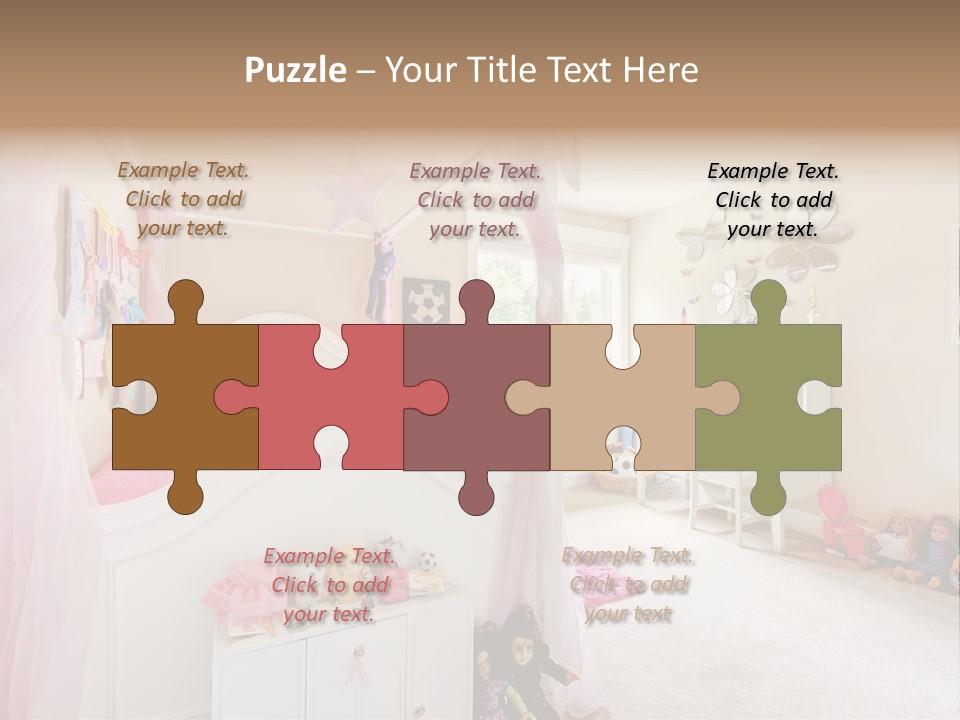 Kid Project Room PowerPoint Template