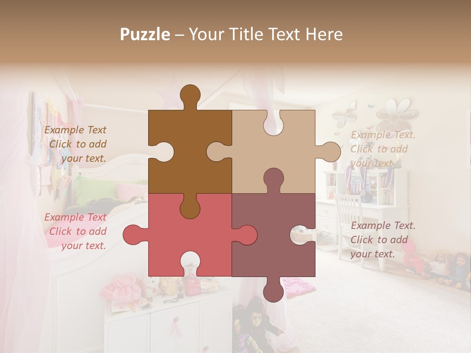 Kid Project Room PowerPoint Template