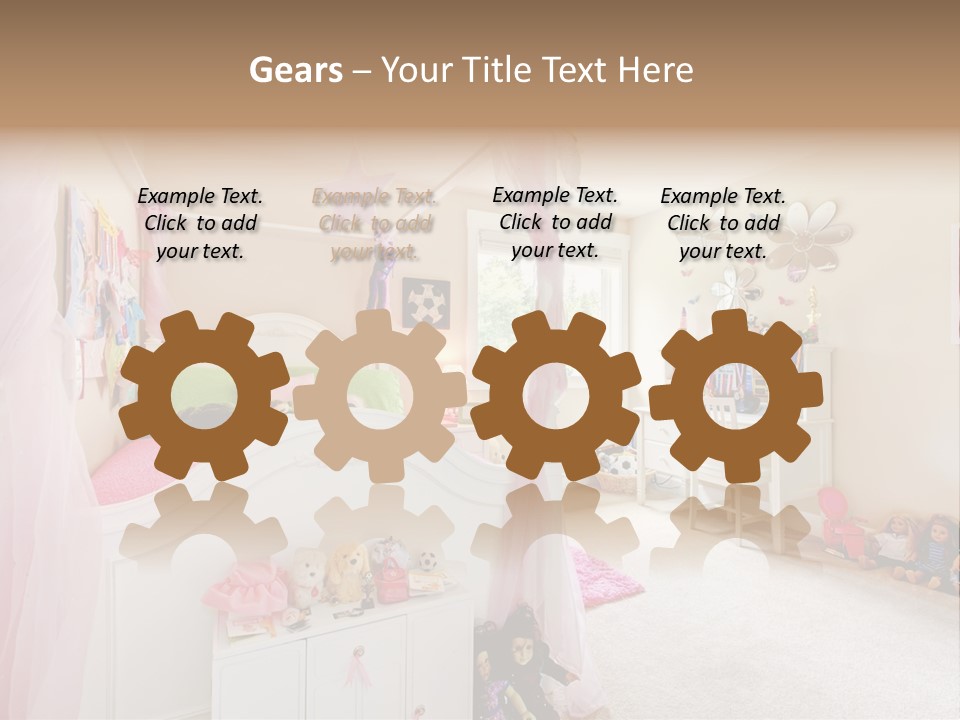 Kid Project Room PowerPoint Template