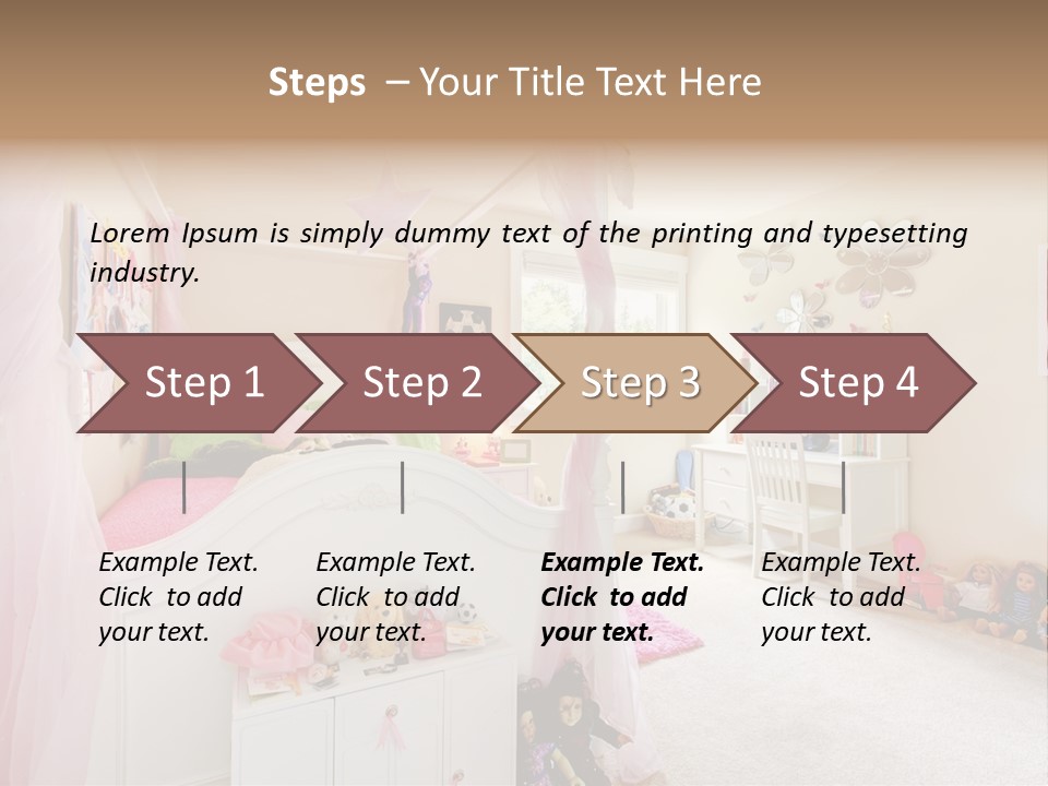 Kid Project Room PowerPoint Template