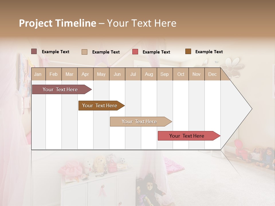 Kid Project Room PowerPoint Template