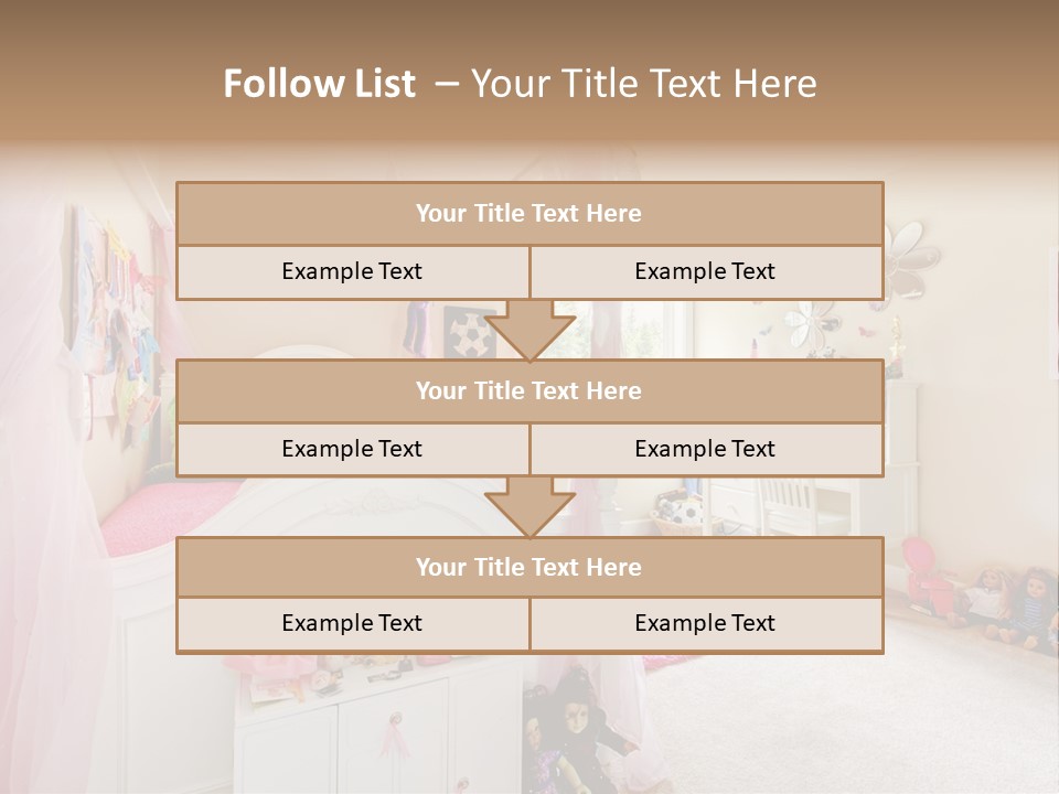 Kid Project Room PowerPoint Template