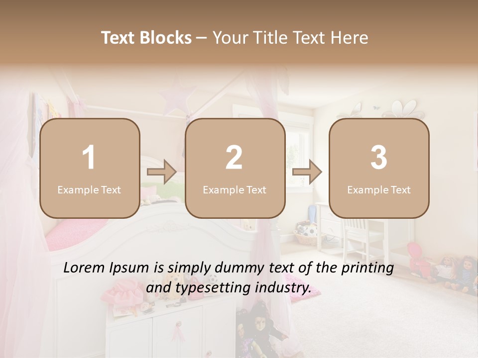 Kid Project Room PowerPoint Template