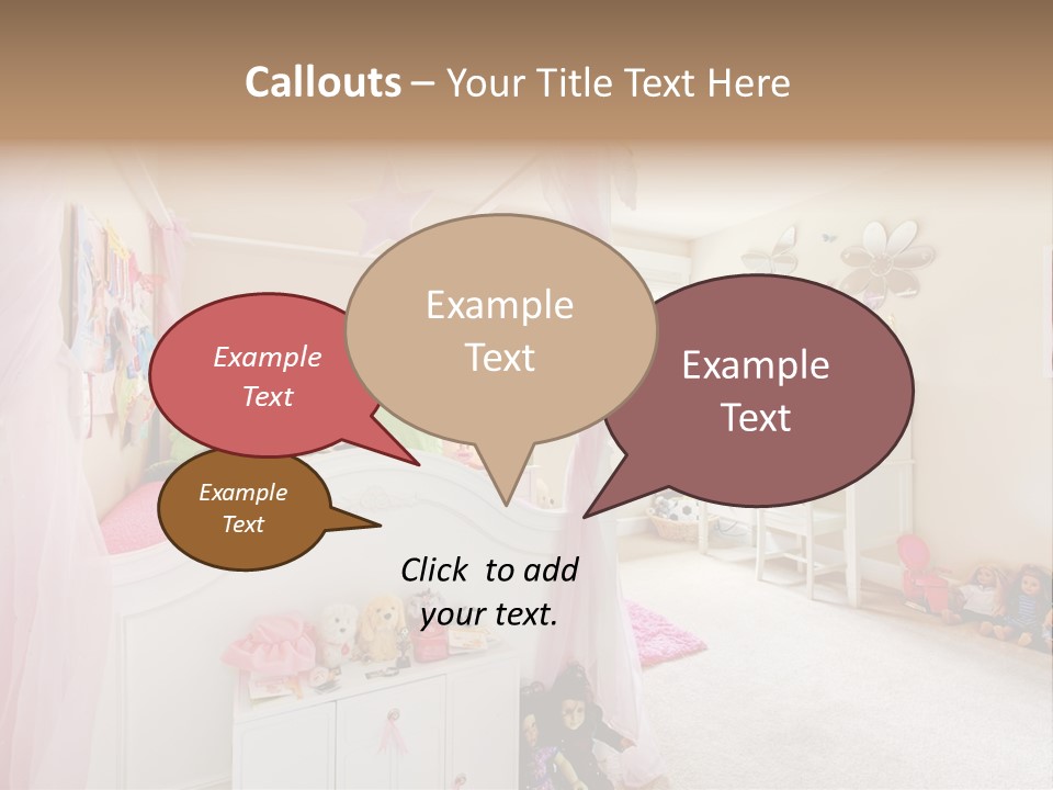 Kid Project Room PowerPoint Template