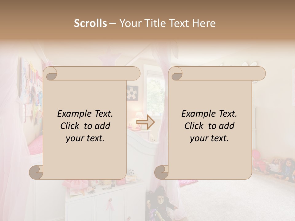 Kid Project Room PowerPoint Template