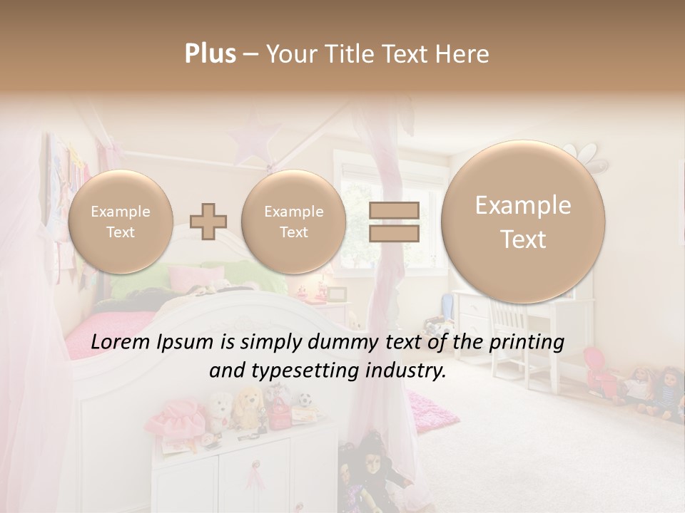 Kid Project Room PowerPoint Template