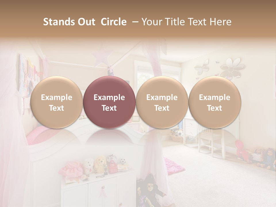 Kid Project Room PowerPoint Template