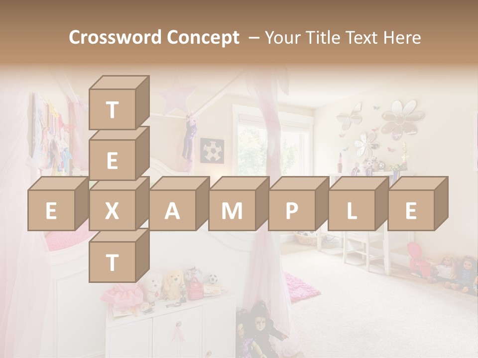 Kid Project Room PowerPoint Template