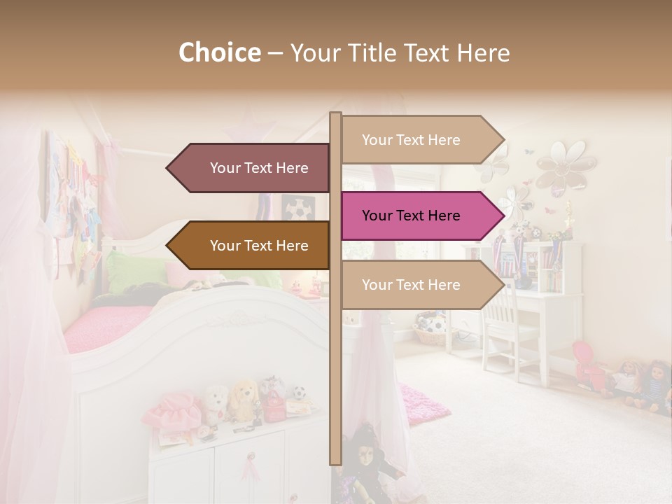 Kid Project Room PowerPoint Template