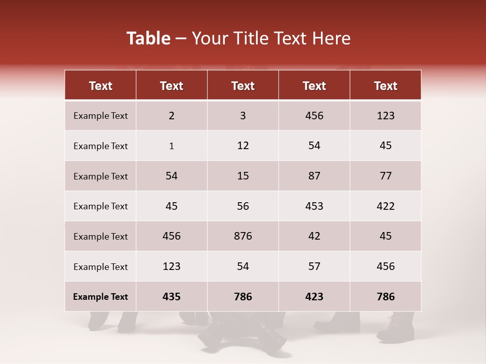 Winter Back Fall PowerPoint Template