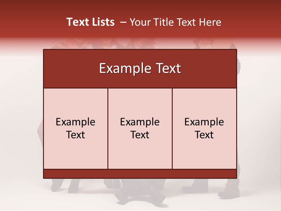 Winter Back Fall PowerPoint Template