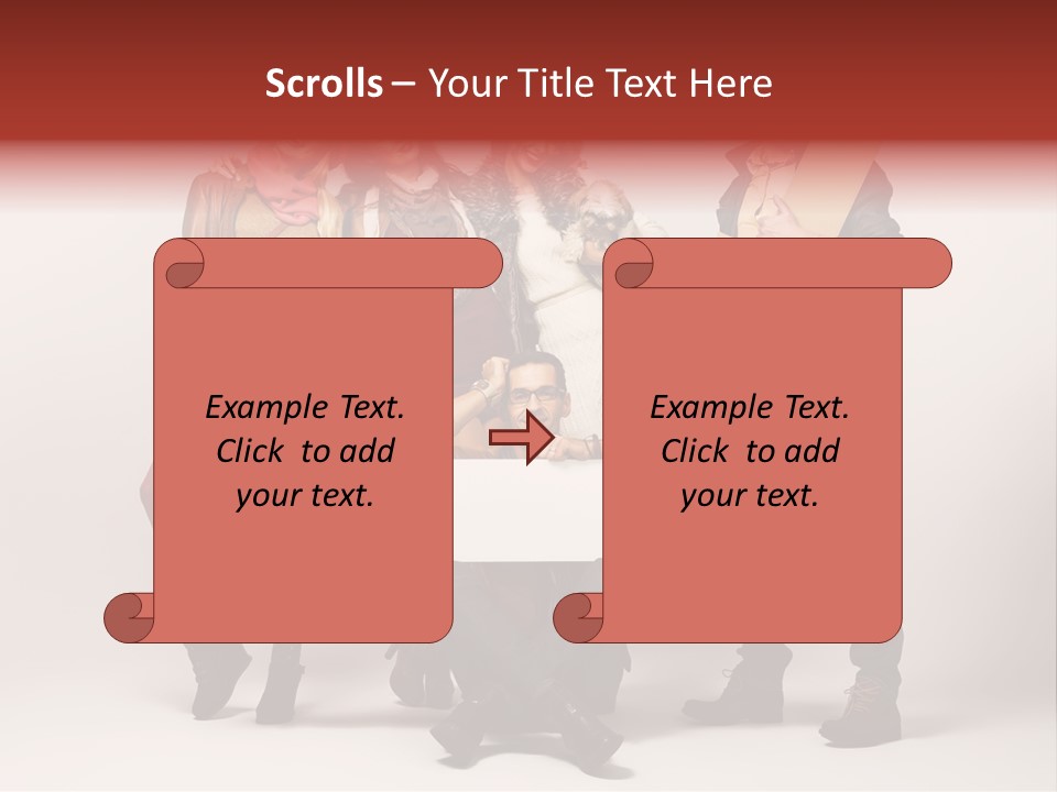 Winter Back Fall PowerPoint Template