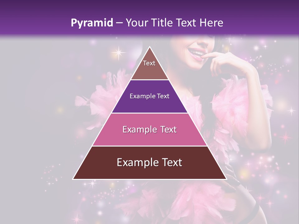 New Year Woman Life PowerPoint Template