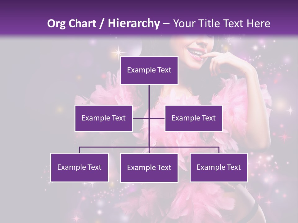 New Year Woman Life PowerPoint Template