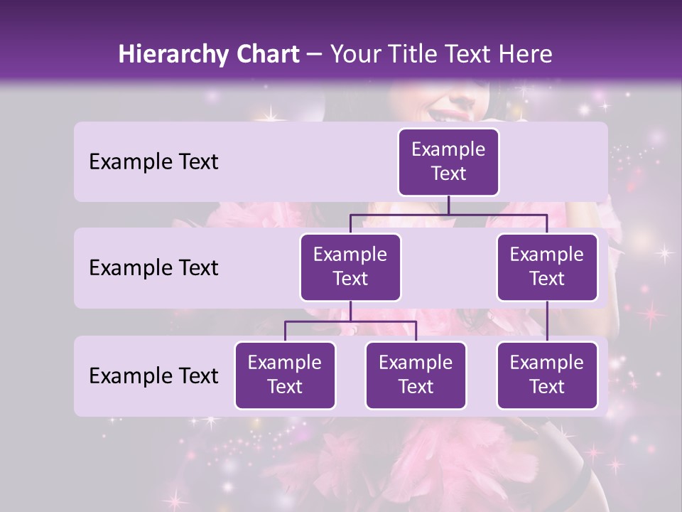 New Year Woman Life PowerPoint Template