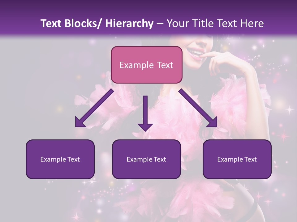 New Year Woman Life PowerPoint Template