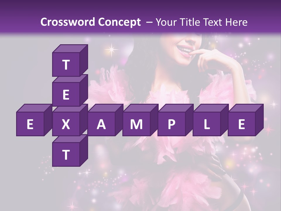 New Year Woman Life PowerPoint Template