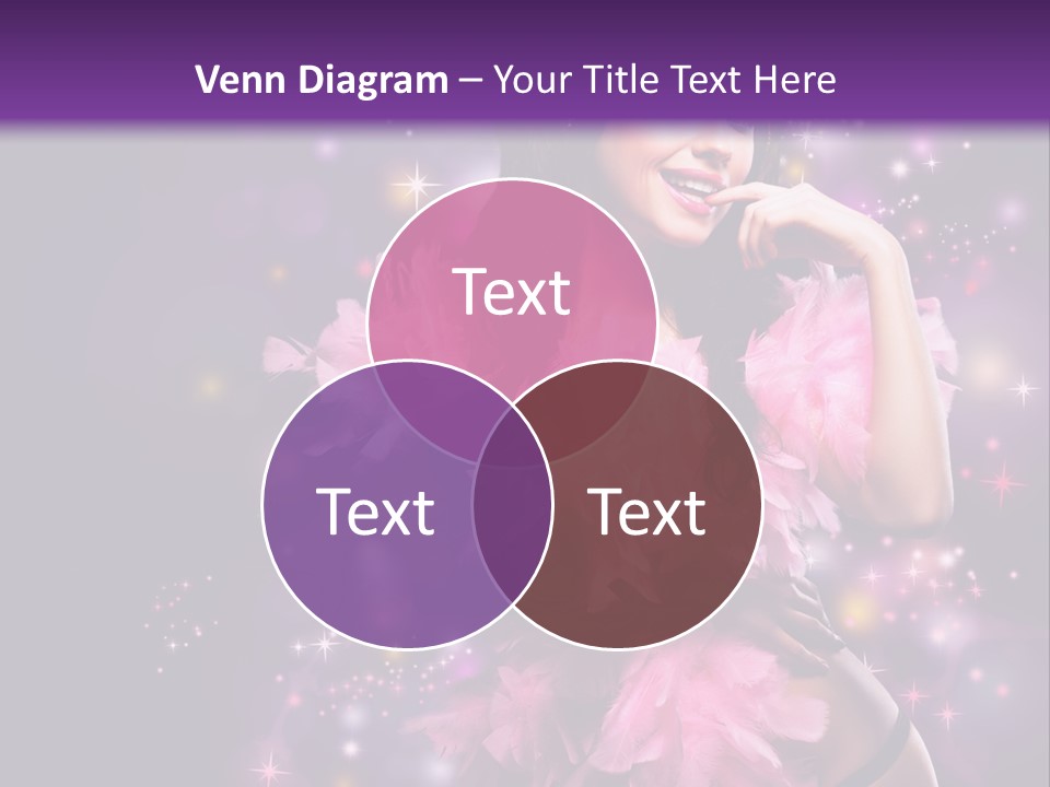 New Year Woman Life PowerPoint Template