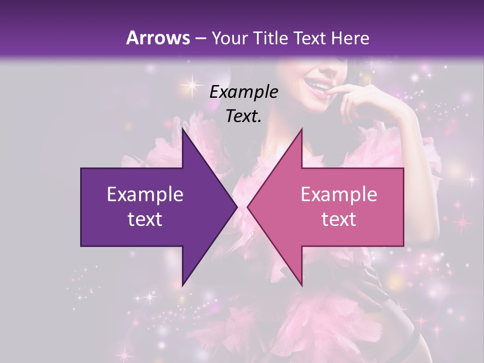 New Year Woman Life PowerPoint Template