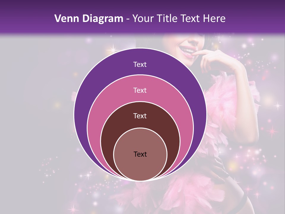 New Year Woman Life PowerPoint Template