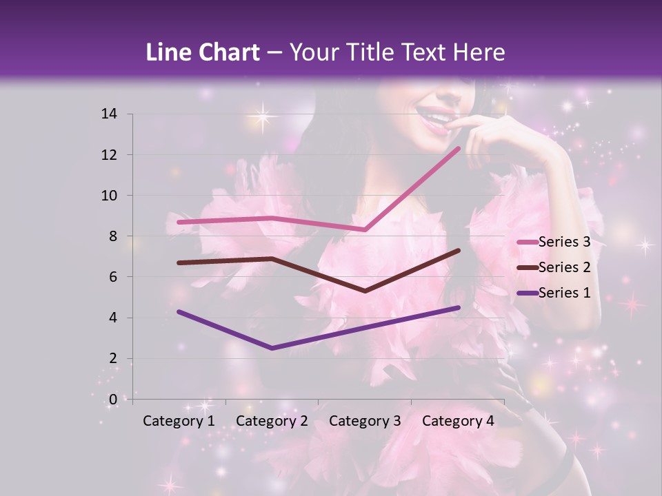 New Year Woman Life PowerPoint Template