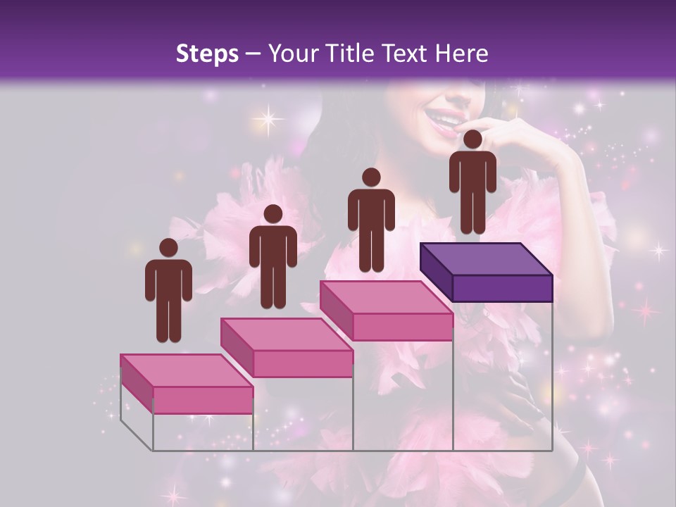 New Year Woman Life PowerPoint Template