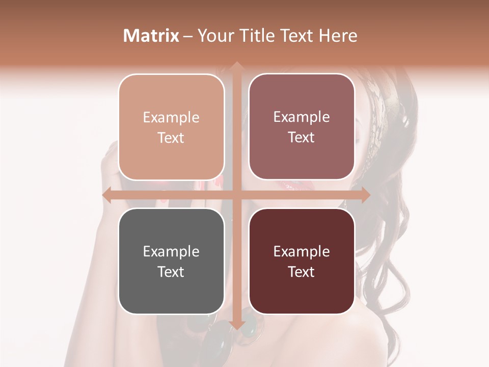 Freshness Fashion Isolated PowerPoint Template