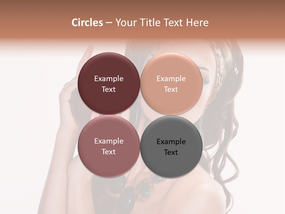 Freshness Fashion Isolated PowerPoint Template