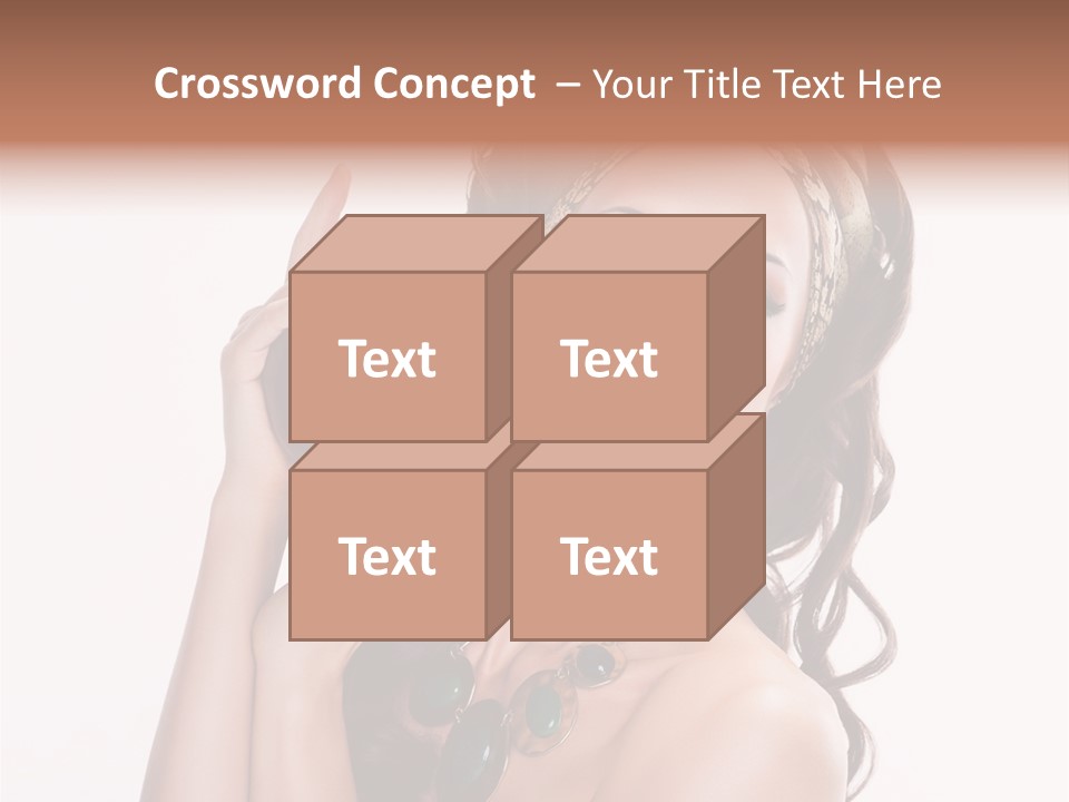 Freshness Fashion Isolated PowerPoint Template