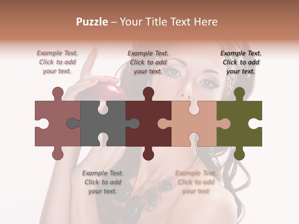 Freshness Fashion Isolated PowerPoint Template