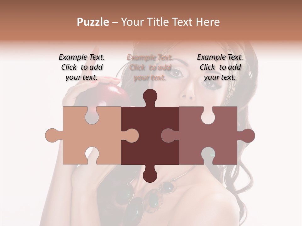 Freshness Fashion Isolated PowerPoint Template