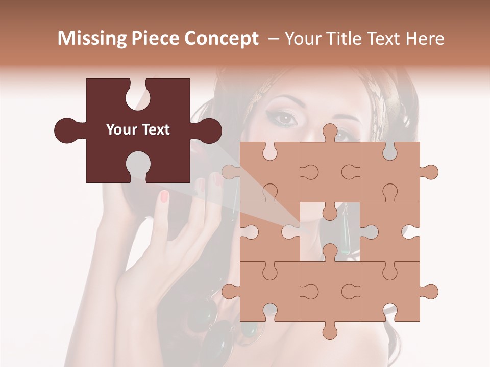 Freshness Fashion Isolated PowerPoint Template